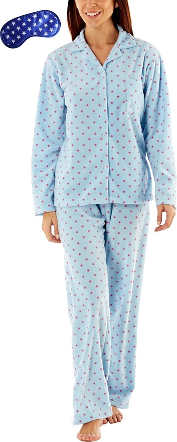 i-Smalls Womens Soft Warm Cosy Fleece Winter Long Pyjama