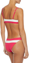 Thumbnail for your product : Solid & Striped The Brooke striped low-rise bikini briefs