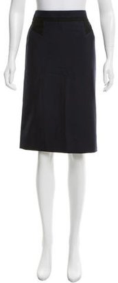 Louis Vuitton Colorblock Pencil Skirt