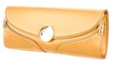 Thumbnail for your product : Tod's Satin Flap Clutch