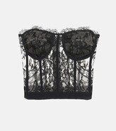 Thumbnail for your product : Alexander McQueen Lace bustier