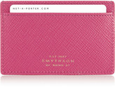 Thumbnail for your product : Smythson Panama textured-leather cardholder