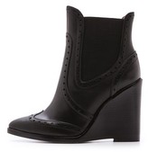 Thumbnail for your product : Jeffrey Campbell Debonair Wedge Booties