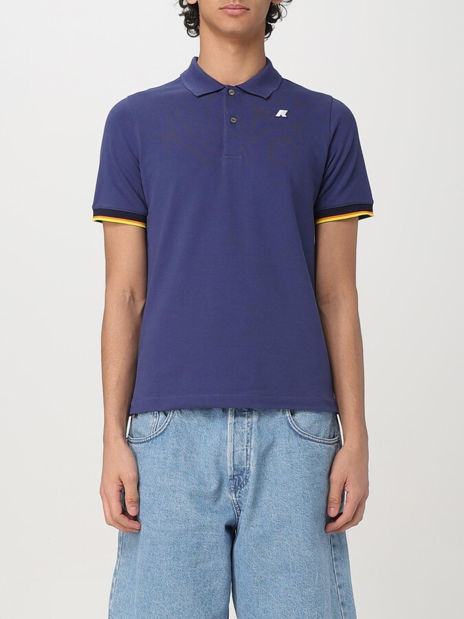 K-Way Polo Shirt Men color Blue 1
