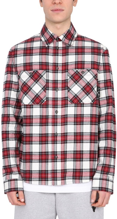 Off-White Flannel Shirt - ShopStyle