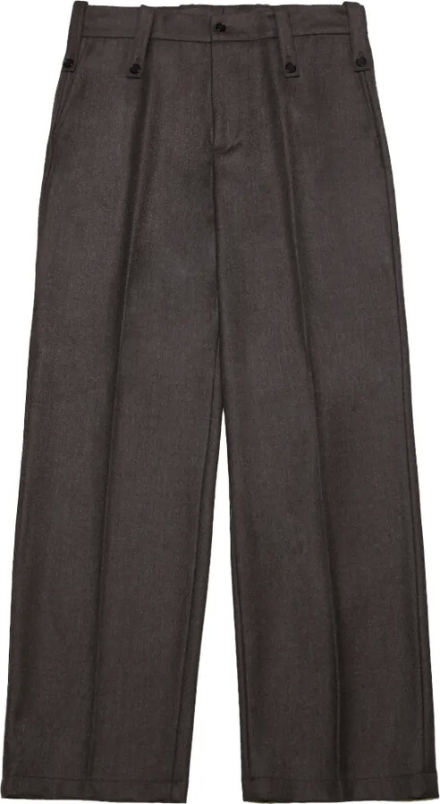 Paura Kyris button trousers