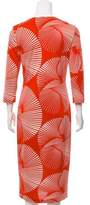 Thumbnail for your product : Diane von Furstenberg Printed Silk Dress