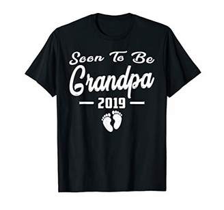 Funny Soon To Be Grandpa New Baby 2019 Shirt Father Day Gift