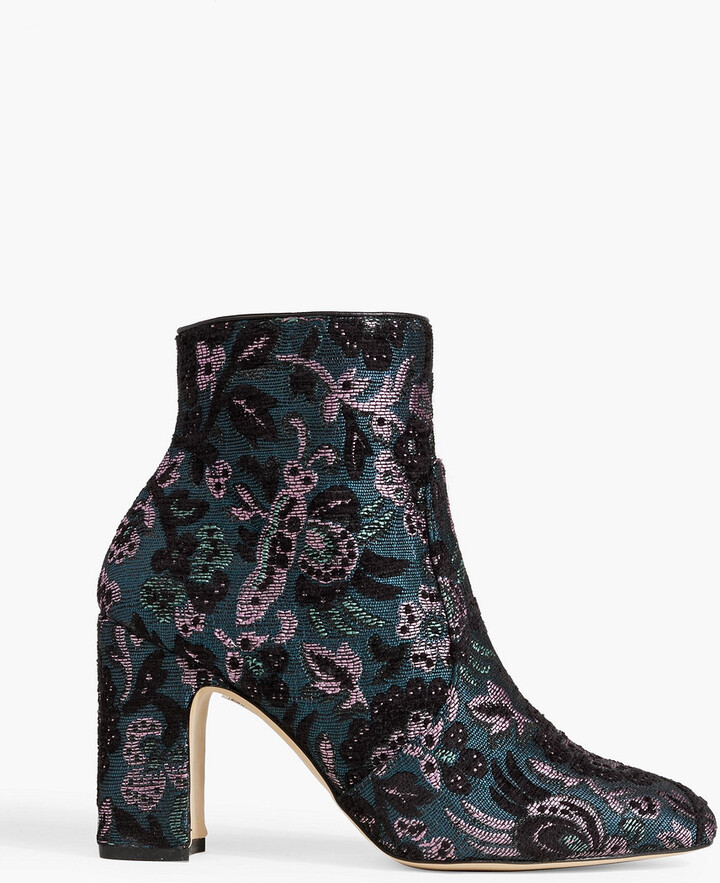 Stuart Weitzman Nell 85 jacquard ankle boots