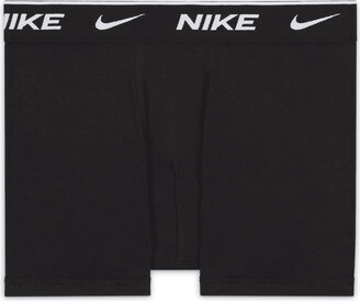 Nike Big Kids' Boxer Briefs (3-Pack) in Black