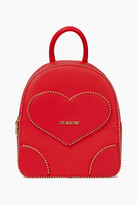 Thumbnail for your product : Love Moschino Studded faux leather backpack