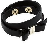 Thumbnail for your product : Ferragamo Double Wrap Vara Bow Bracelet