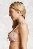 Thumbnail for your product : Forever 21 Contrast Eyelash Lace Bralette