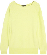 Thumbnail for your product : Maje Origan neon knitted sweater