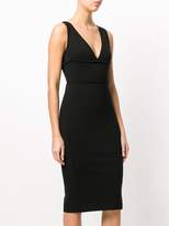 Thumbnail for your product : DSQUARED2 fitted plunge dress