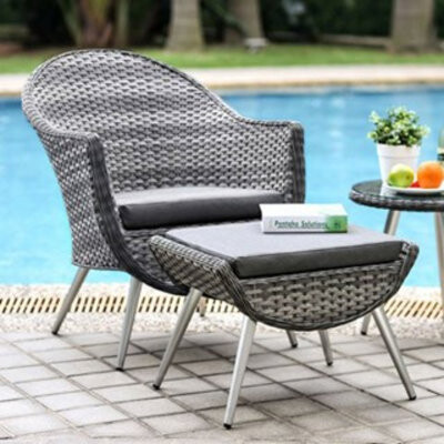 Mercer41 Delao 3 Piece Bistro Set with Cushions