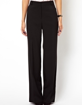 Thumbnail for your product : ASOS TALL Trousers In Wide Leg With Side Buckles