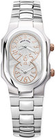 Thumbnail for your product : Philip Stein Teslar Small Signature Mother-of-Pearl Watch Head, Stainless/Rose