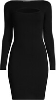 Thumbnail for your product : MICHAEL Michael Kors Wool-Blend Boatneck Minidress