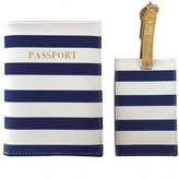 Thumbnail for your product : The Letteroom Personalised Striped Organiser Bag