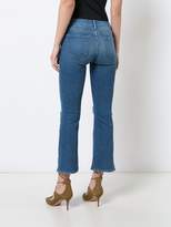 Thumbnail for your product : Frame Denim cropped flared jeans