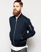Thumbnail for your product : Schott Shell Bomber Jacket - Navy