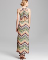 Thumbnail for your product : Sanctuary Printed Keyhole Maxi Dress