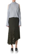 Thumbnail for your product : Tibi Valia Cut Out Applique Skirt