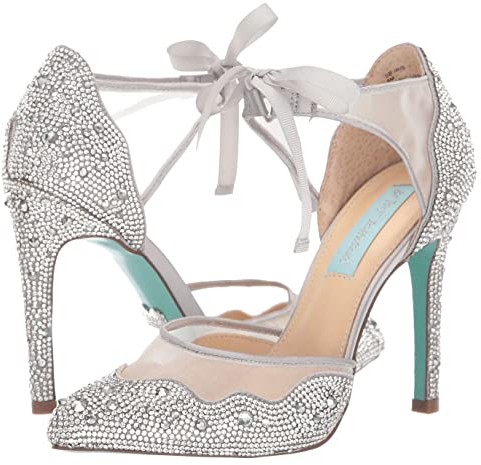 blue by betsey johnson bryn pumps
