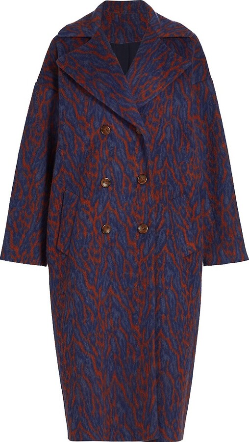 Ulla Johnson Marianna Jacquard WoolBlend Coat ShopStyle