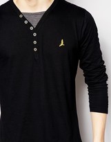 Thumbnail for your product : B.young Brave Soul Long Sleeve Top With Insert