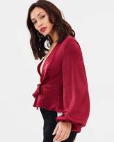 Thumbnail for your product : Missguided Balloon Sleeve Blouse