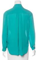 Thumbnail for your product : L'Agence Silk Button-Up Top