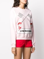 Thumbnail for your product : Love Moschino Logo Knit Jumper