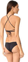Thumbnail for your product : L-Space Nikki Criss Cross High Neck Top