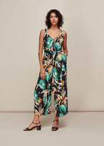 Thumbnail for your product : Whistles Tropical Floral Jumpsuit