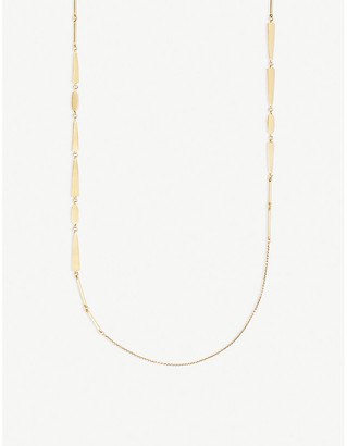 Kendra Scott Averil 14ct gold-plated brass long necklace