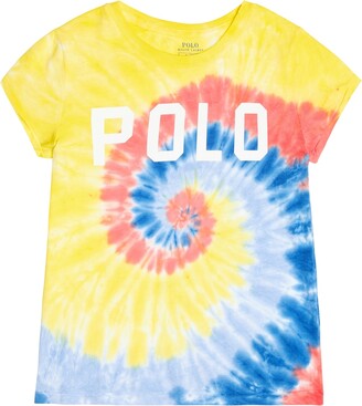 Polo Ralph Lauren Kids Tie-dye cotton T-shirt