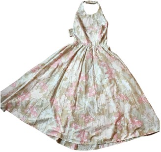 Cacharel Multicolour Cotton Dress for Women Vintage