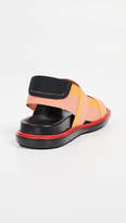 Thumbnail for your product : Marni Fussbett Two Band Slingback Sandals
