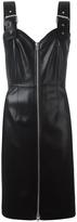 Givenchy faux leather buckle strap dress