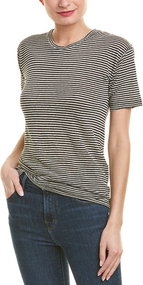 Isabel Marant Etoile Leon Striped Linen And Cotton-Blend T-Shirt