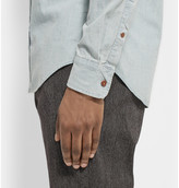 Thumbnail for your product : Club Monaco Button-Down Collar Cotton-Chambray Shirt