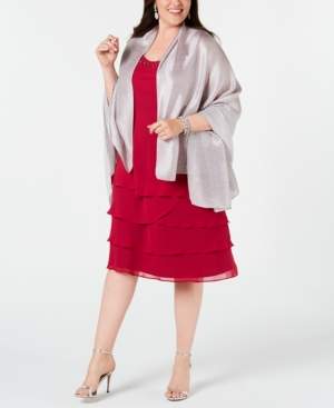 INC International Concepts Pleated Lightweight Evening Wrap, Created for Macy's