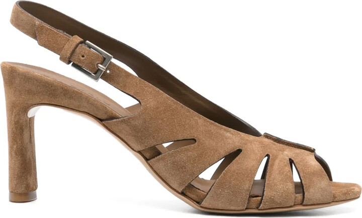 Del Carlo 80mm Suede Sandals