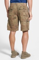 Thumbnail for your product : Lucky Brand Camo Print Relaxed Cargo Shorts
