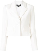 Thumbnail for your product : Paule Ka Layered Detail Cropped Blazer