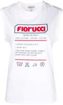 Thumbnail for your product : Fiorucci printed tank top