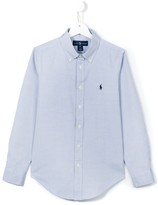 Thumbnail for your product : Ralph Lauren Kids Logo Embroidered Button Down Shirt