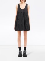 Thumbnail for your product : Prada Tiered Ruffle Swing Dress